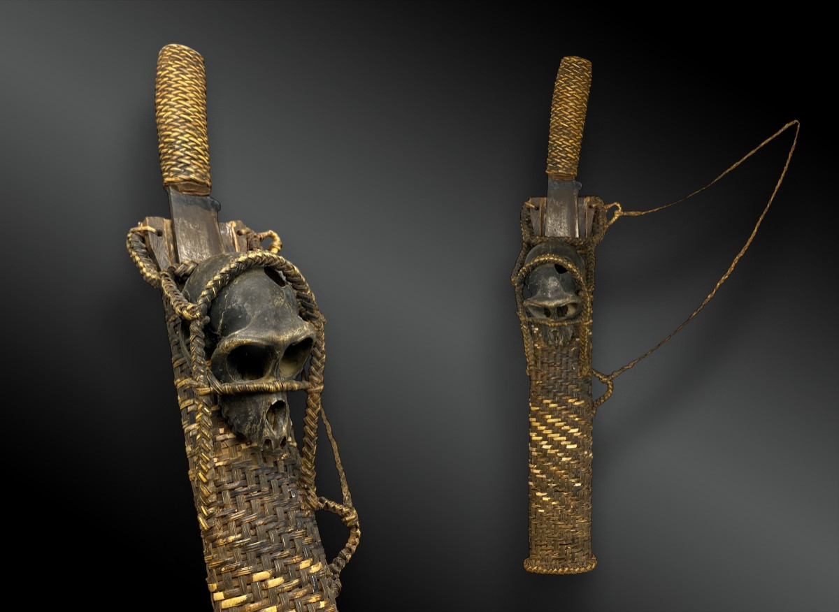 Ifugao Machete With Sheath, Philippines, 20th Century