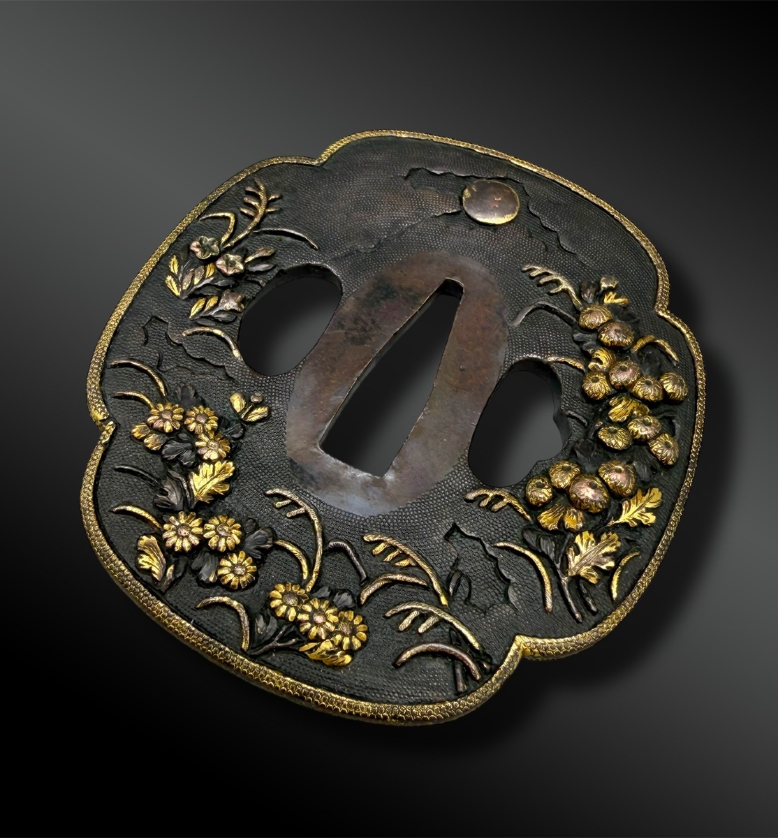 Tsuba Mokko Gata - Japan - Edo Period (1603-1868)-photo-2