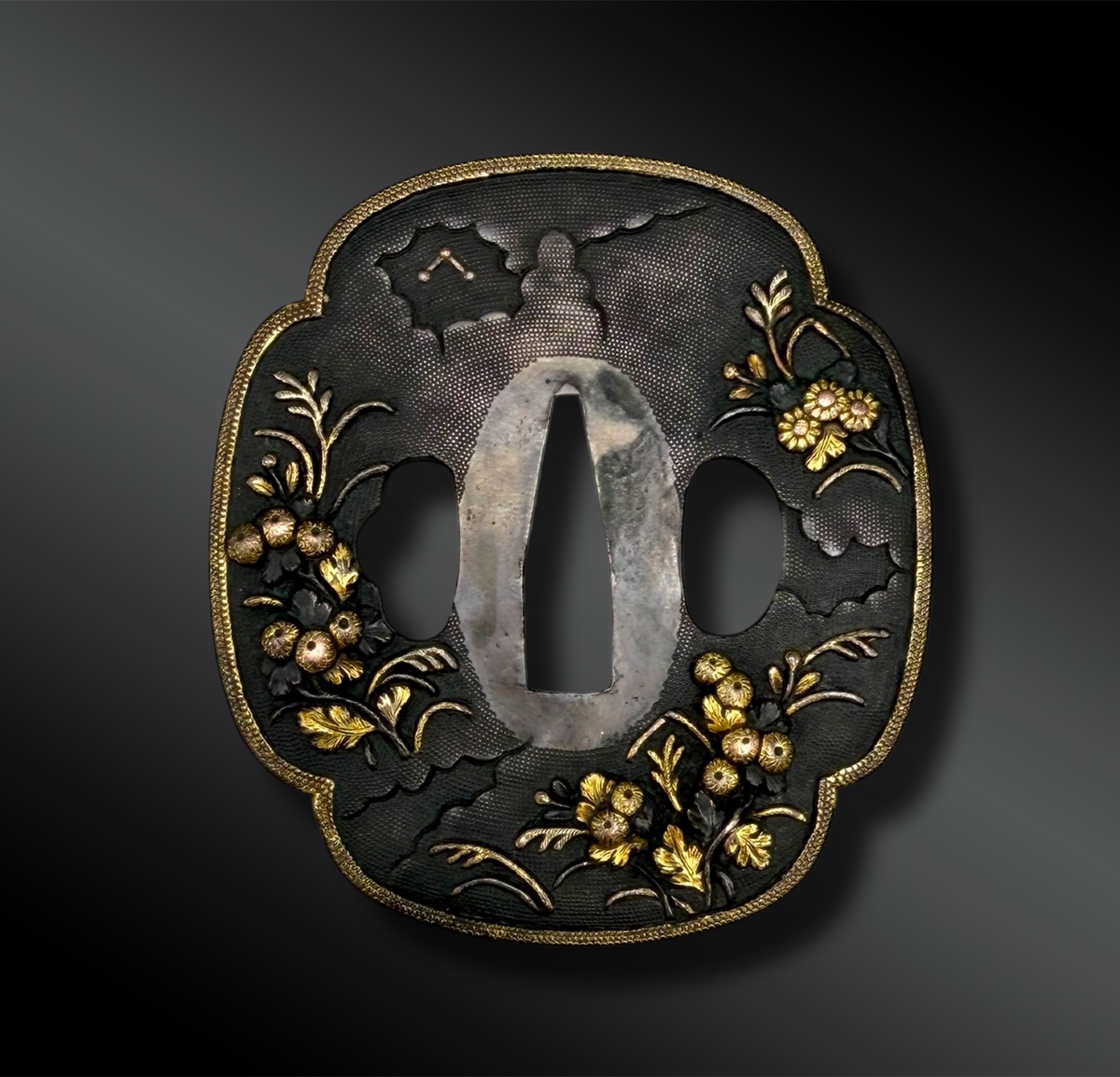 Tsuba Mokko Gata - Japan - Edo Period (1603-1868)-photo-3