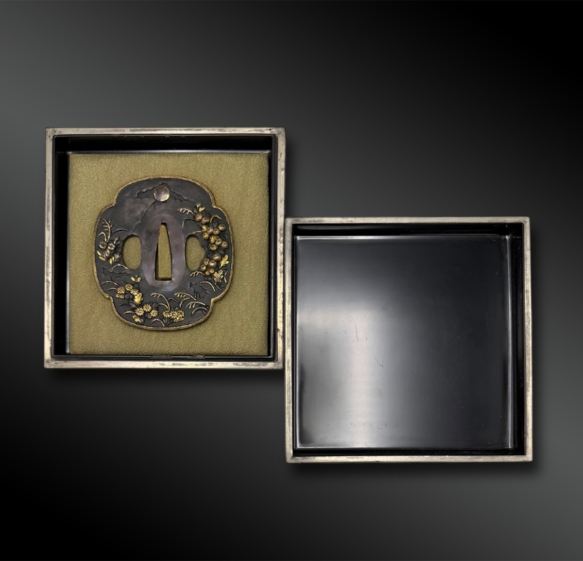 Tsuba Mokko Gata - Japan - Edo Period (1603-1868)-photo-4