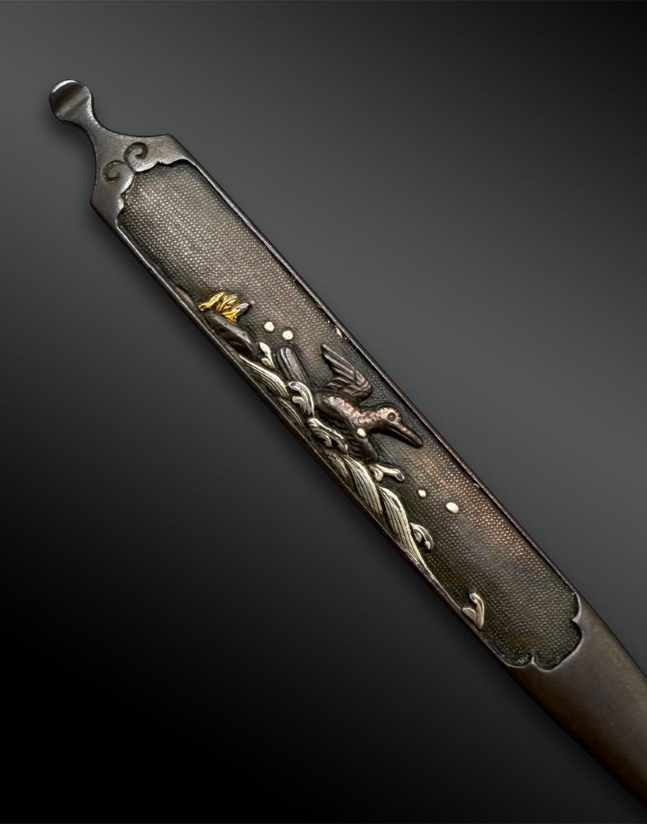 KOGAI signé Goto - Japon - Période Edo (1603-1868)-photo-2