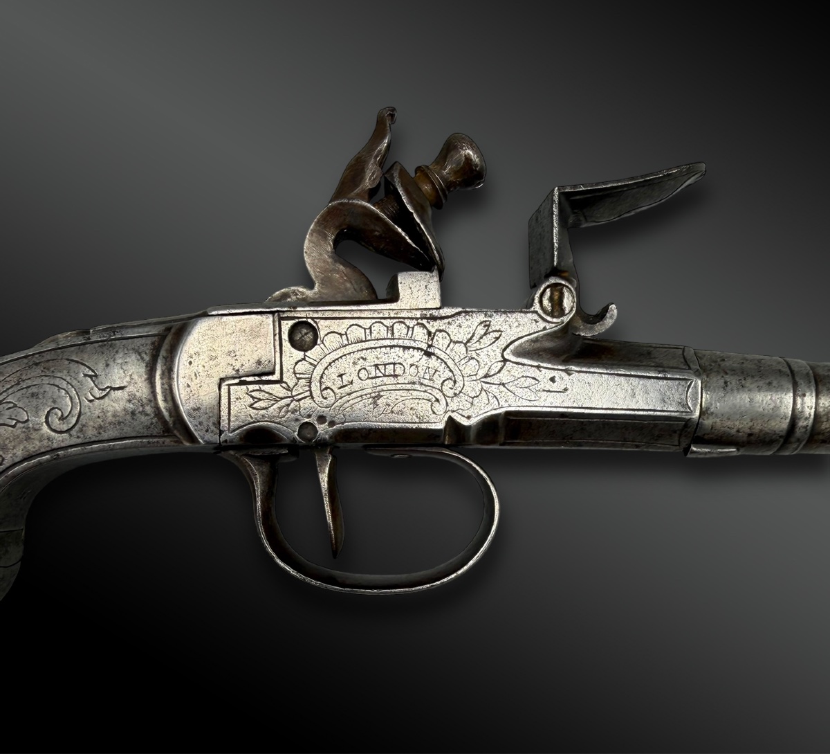 Pair Of Travel Pistols With Box, Signed Seglas - London, United Kingdom - Late 18th Century-photo-2