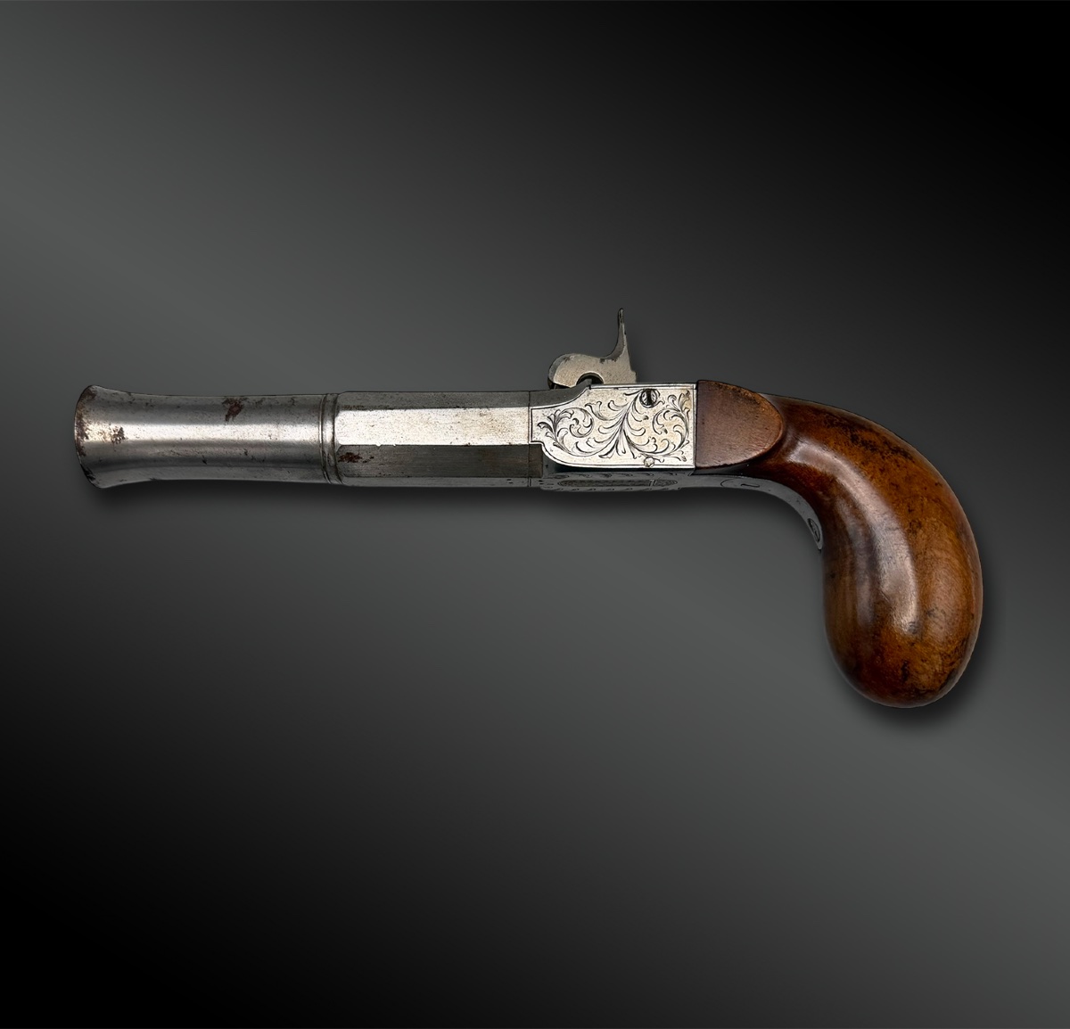 Boxlock Pistol - Europe - 19th Century-photo-3