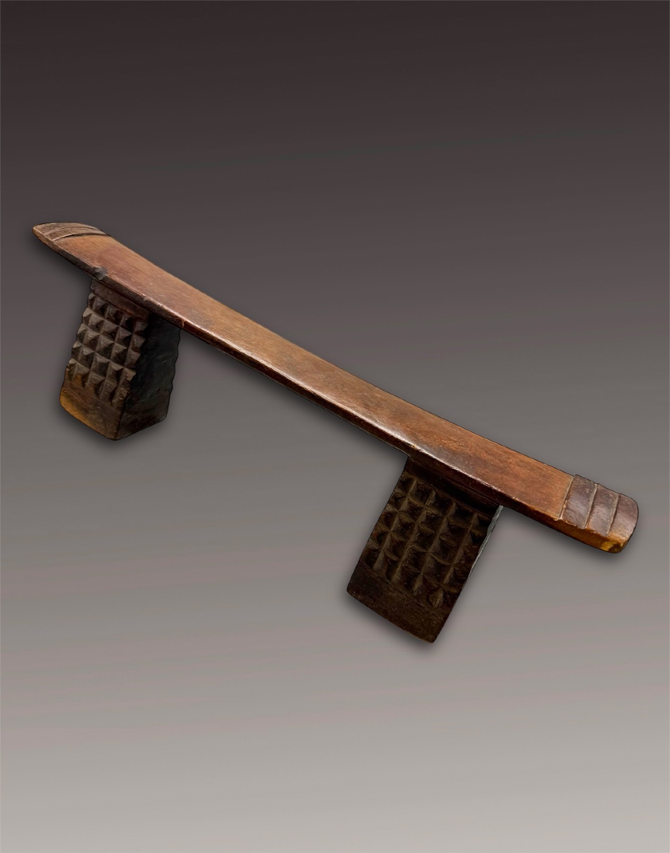 APPUI-NUQUE double - Nguni ou Zulu, Afrique du Sud - Première moitié du XXème siècle-photo-2