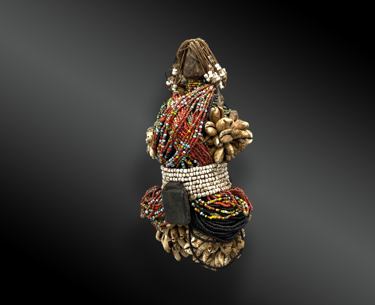 POUPÉE DE FECONDITÉ, CULTURE FALI Afrique, Cameroun, XXème siècle.-photo-2
