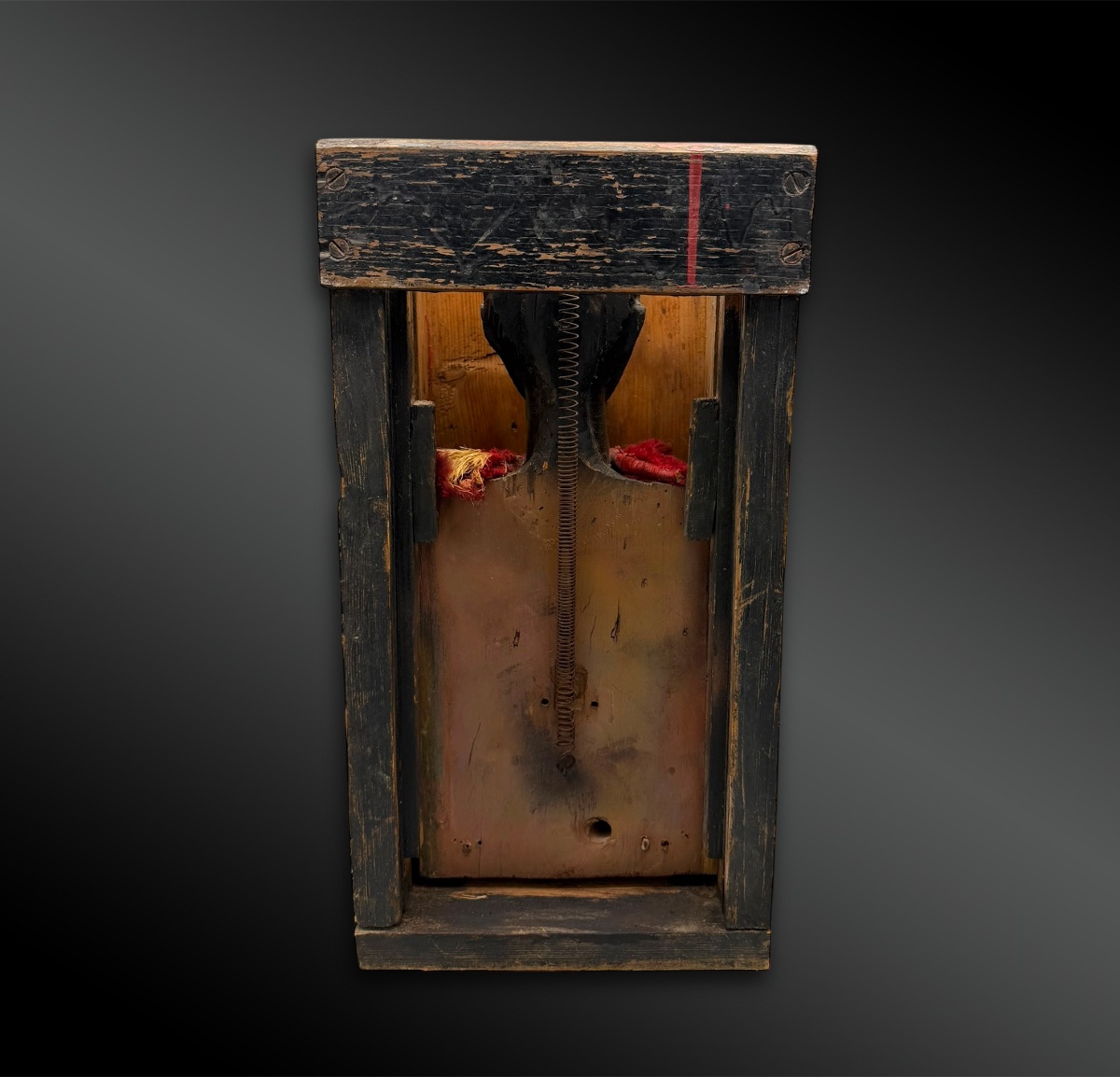 JEU FORAIN appelé « Diable en boîte » ou « Jack-in-the-box » - Europe - XIXème siècle-photo-4