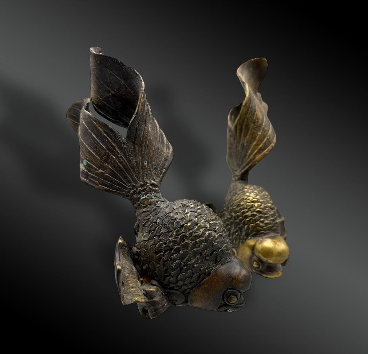 PAIRE de POIGNÉES - Mandalay, Birmanie - XXème siècle-photo-3