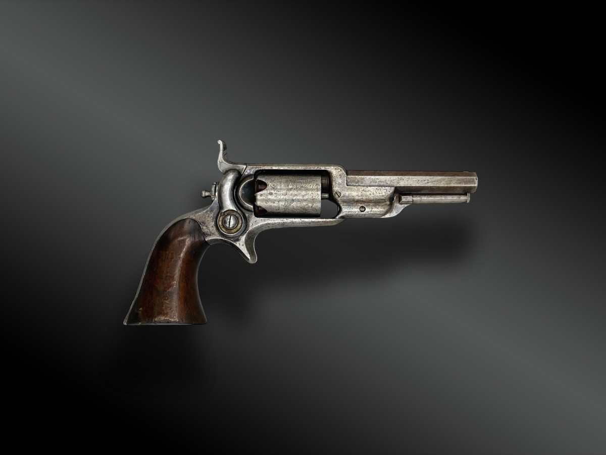 REVOLVER COLT SIDEHAMMER, MODELE ROOTS  ETATS UNIS, XIXème siècle.-photo-2
