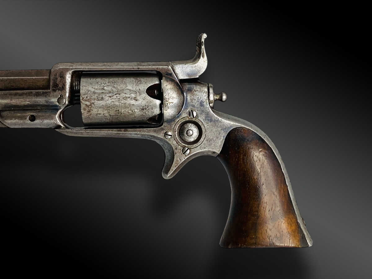 REVOLVER COLT SIDEHAMMER, MODELE ROOTS  ETATS UNIS, XIXème siècle.-photo-1
