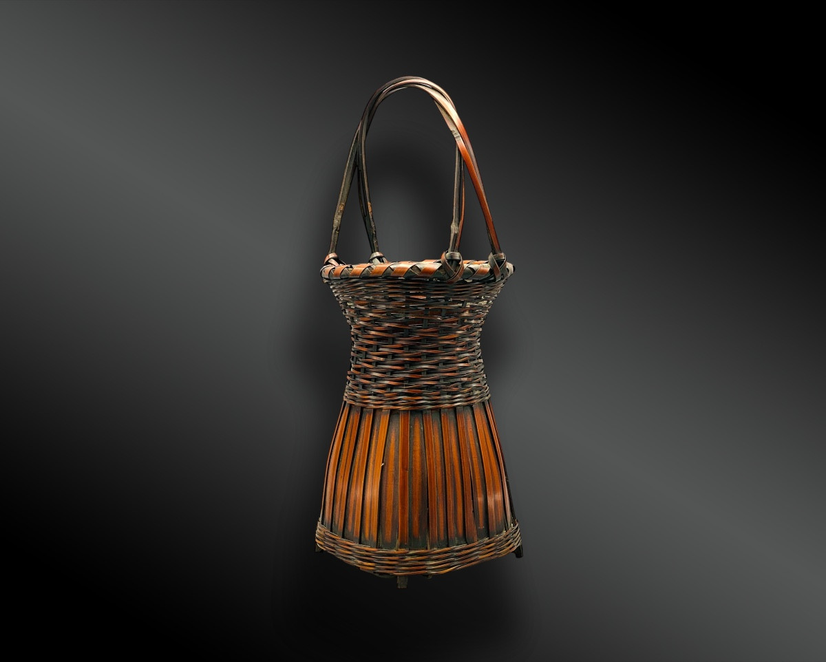 Basket For Ikebana Called Hanakago Shichiku Japan