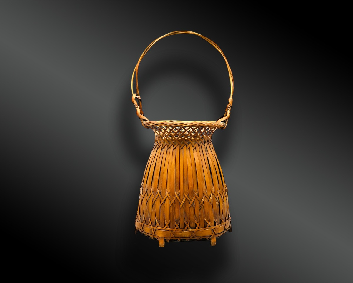 PANIER pour l’IKEBANA appelé Hanakago Shichiku Japon