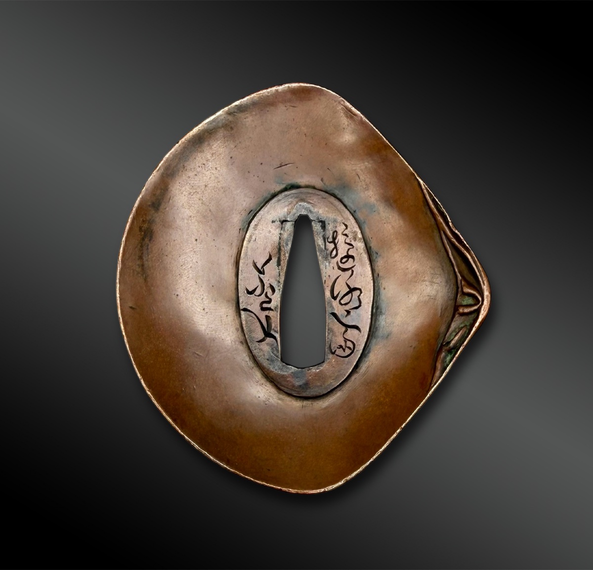 Tsuba Hamaguri - Japan - Edo Period (1603-1868)-photo-4