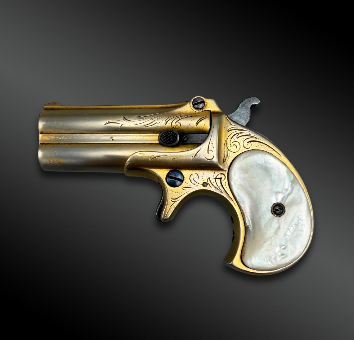 PISTOLET Remington Deringer Over Under modèle N°2 - Etats-Unis - 1867/1888-photo-4