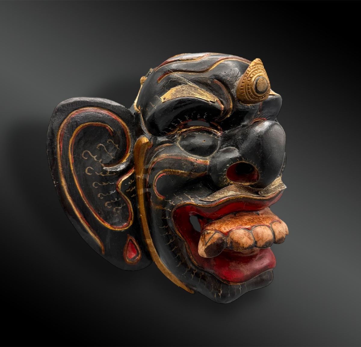 Mask Representing The Deity Bhuta - Bali, Indonesia - 20th Century-photo-2