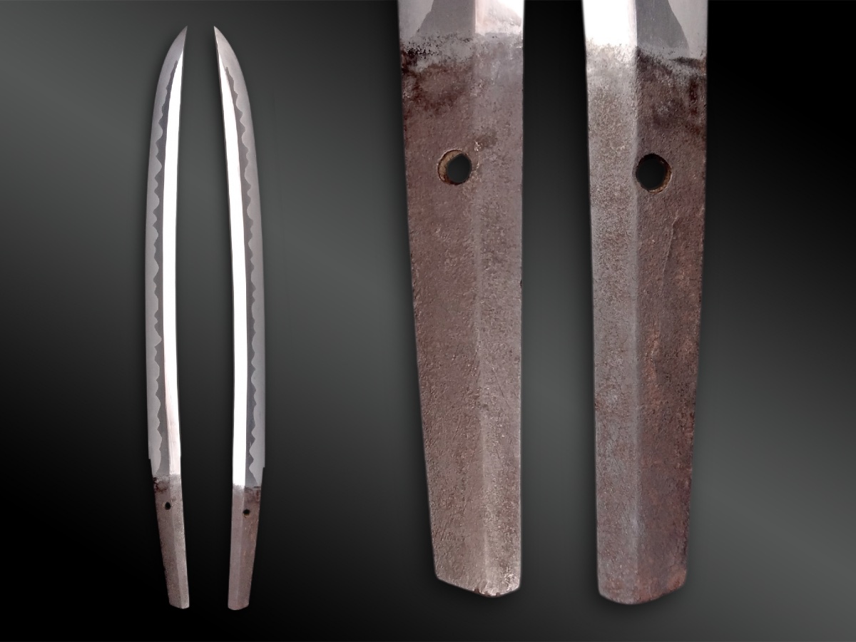 Sword Called A Katana Attributed To Nobukuni Yoshimasa - Chikuzen Province, Japan - 18th Century-photo-2