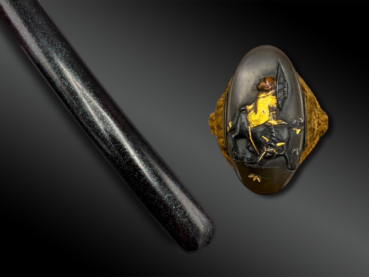 Sword Called A Katana Attributed To Nobukuni Yoshimasa - Chikuzen Province, Japan - 18th Century-photo-4