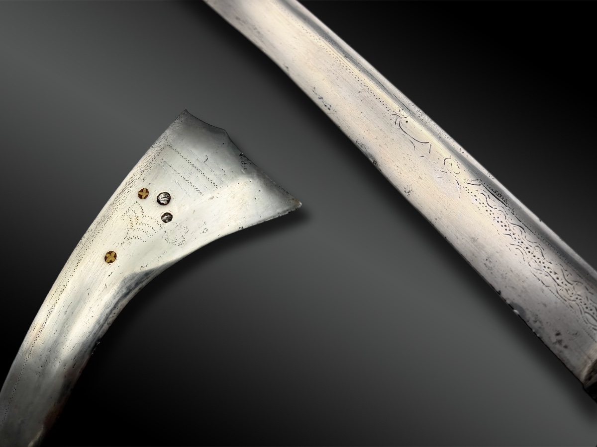 COUTELAS appelé Kora - Népal - Fin XVIIIème début du XIXème siècle-photo-3