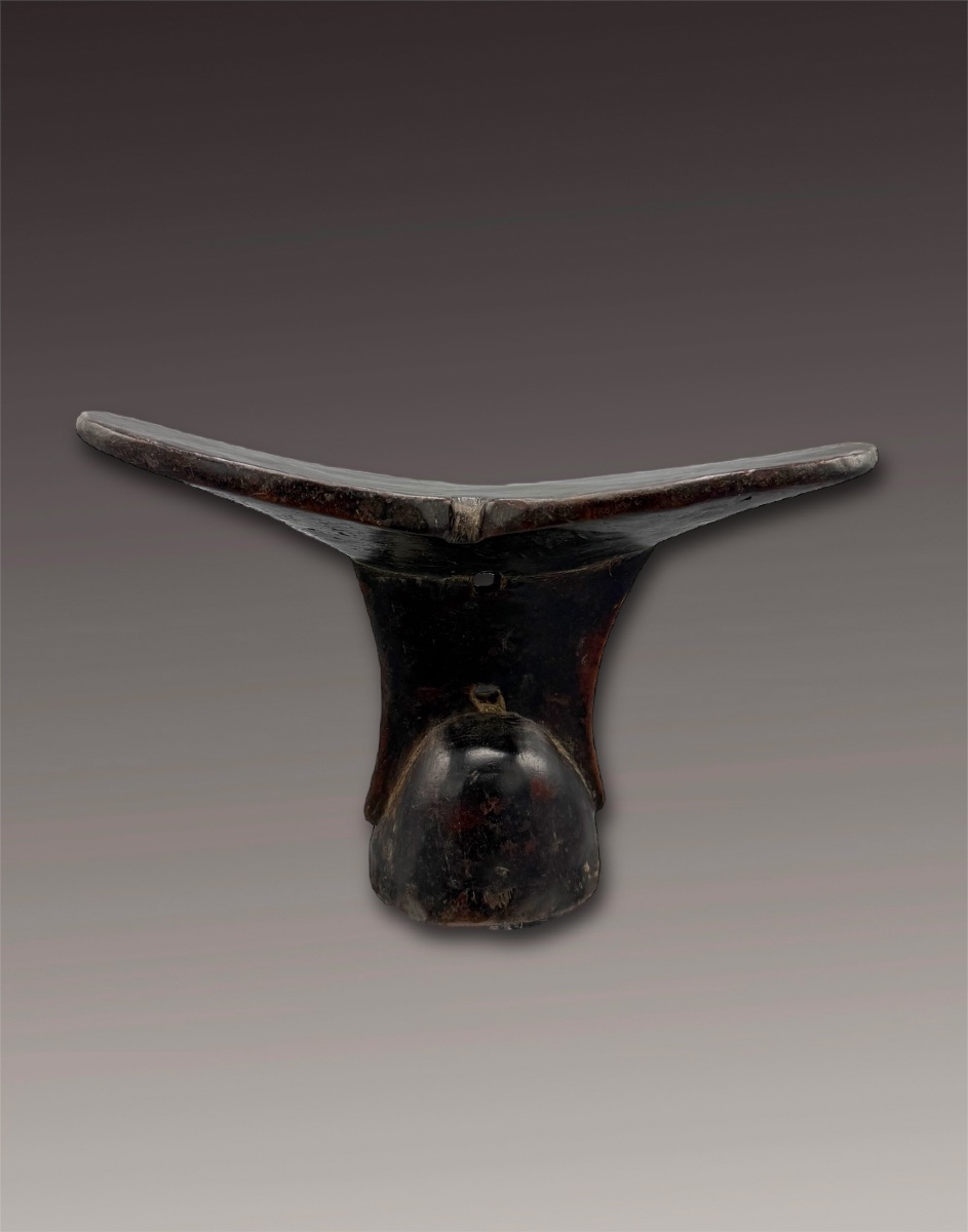 Neck Support - Banio (me'en) Tishana, Ethiopia - Late 19th – Early 20th Century-photo-3
