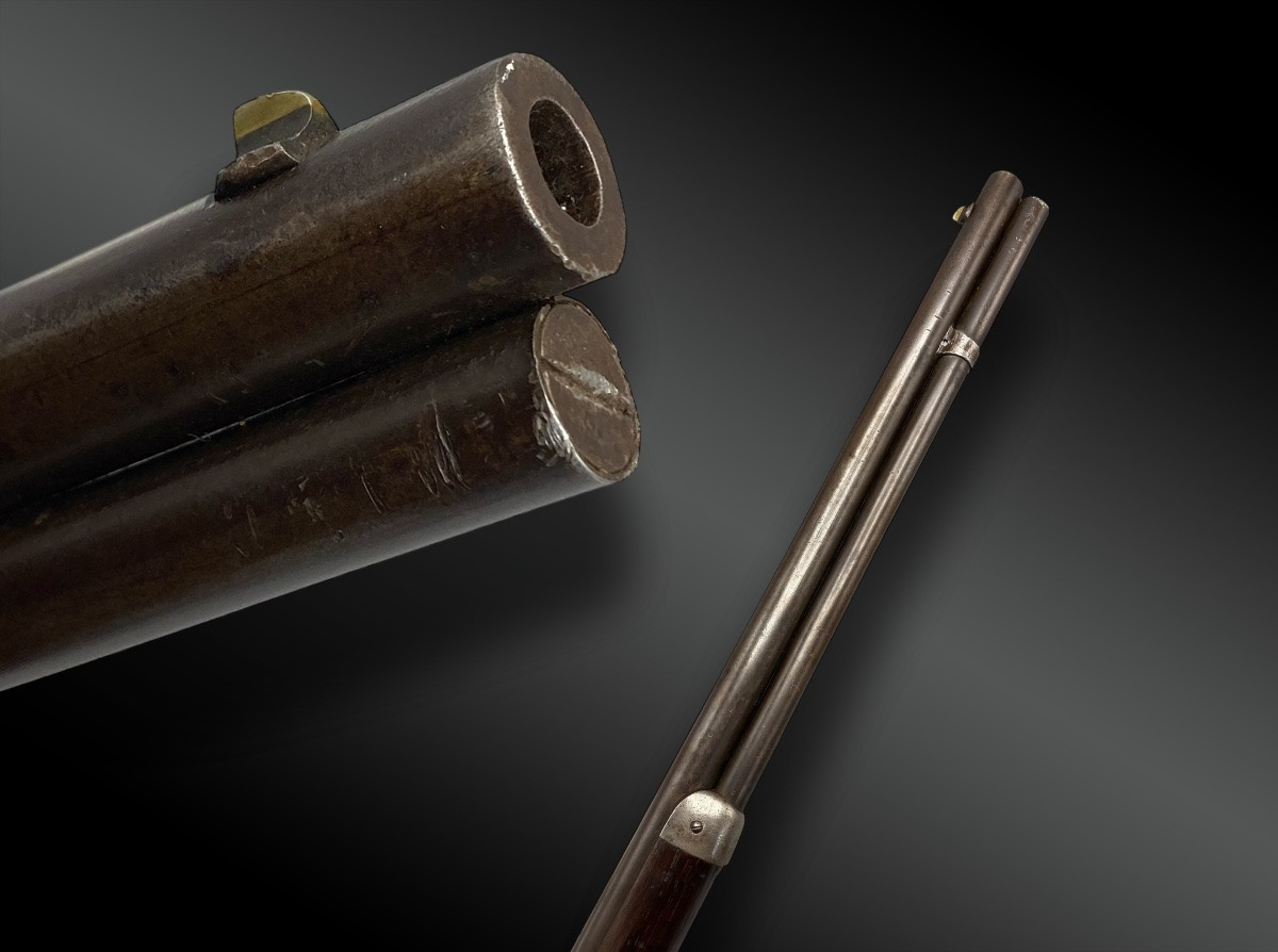 Carabine WINCHESTER modèle 1866, YELLOW BOY - Cal. 44RF Etats-Unis, manufacture 1878-photo-2