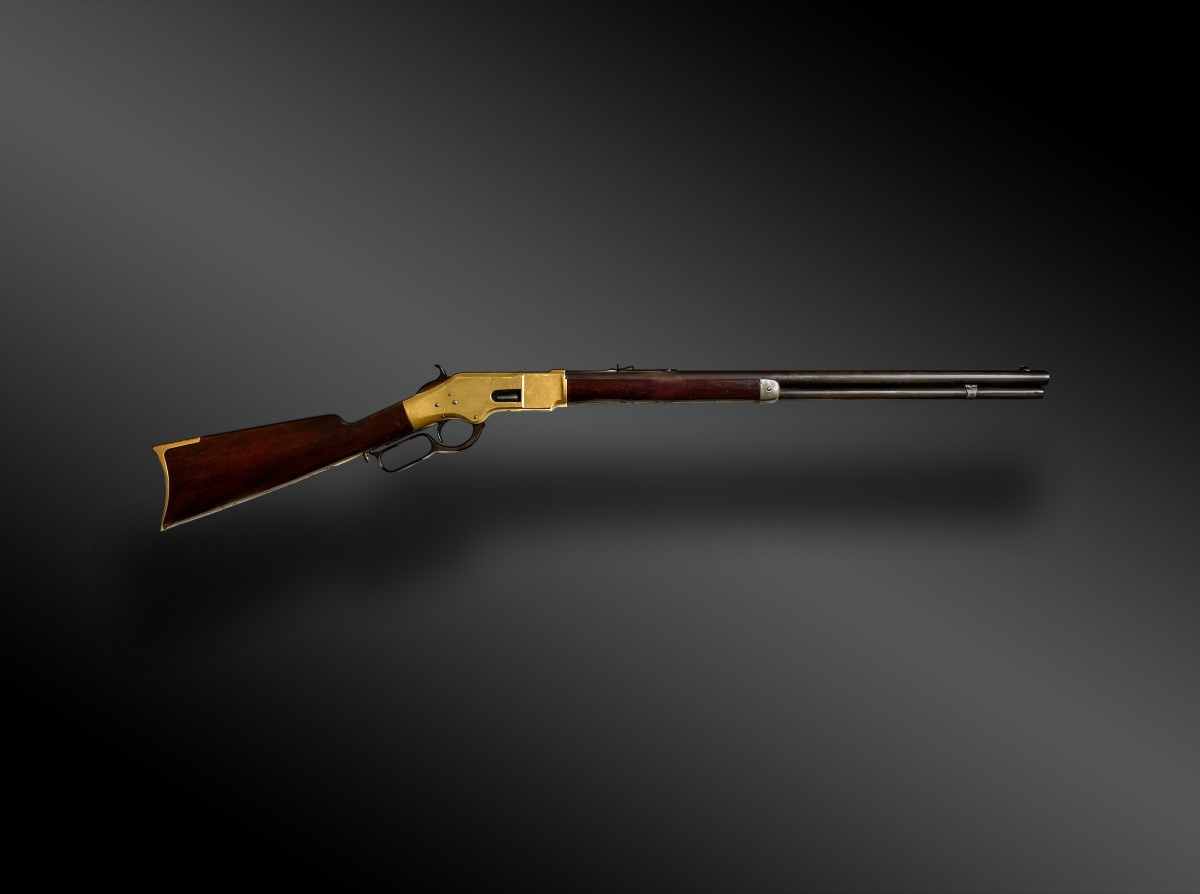 Carabine WINCHESTER modèle 1866, YELLOW BOY - Cal. 44RF Etats-Unis, manufacture 1878