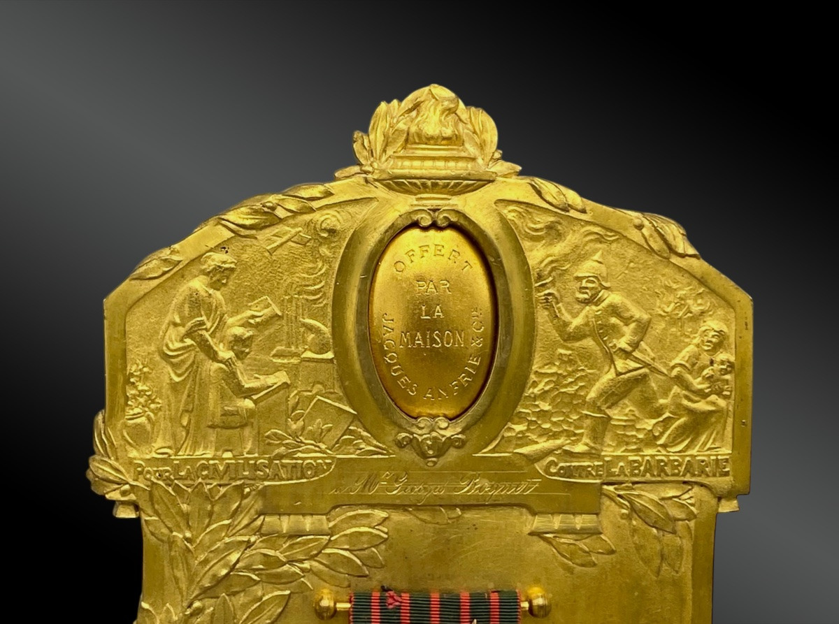 Medal Holder, With 14/18 War Cross Medal-photo-4