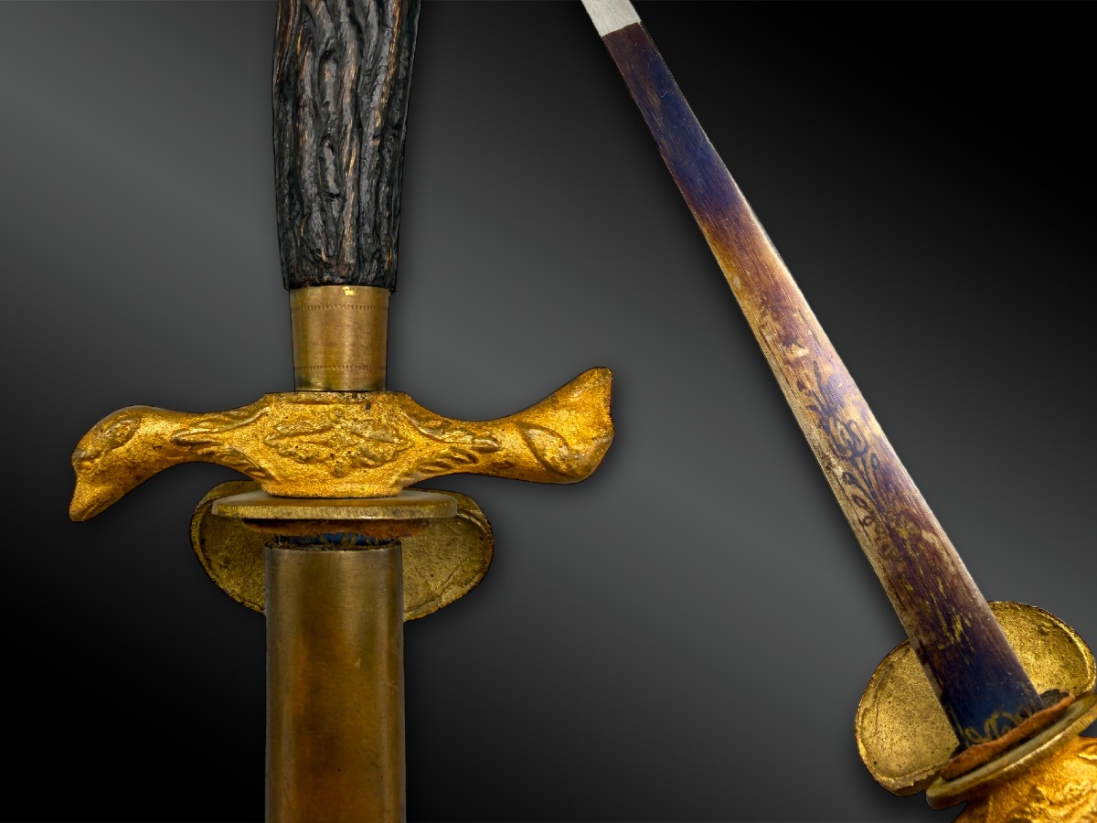 DAGUE de vènerie pour enfant - Europe - XVIIIème siècle-photo-4