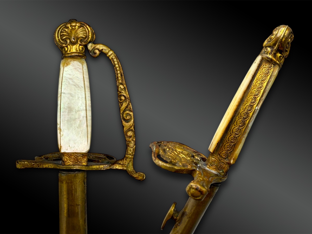 Officer's Sword For Children - France - 18th Century-photo-4