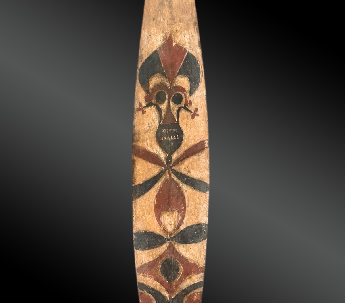 PAGAIE DE DANSE  Archipel des Îles Salomon. Île Buka. Nord Bougainville, Mélanésie-photo-2