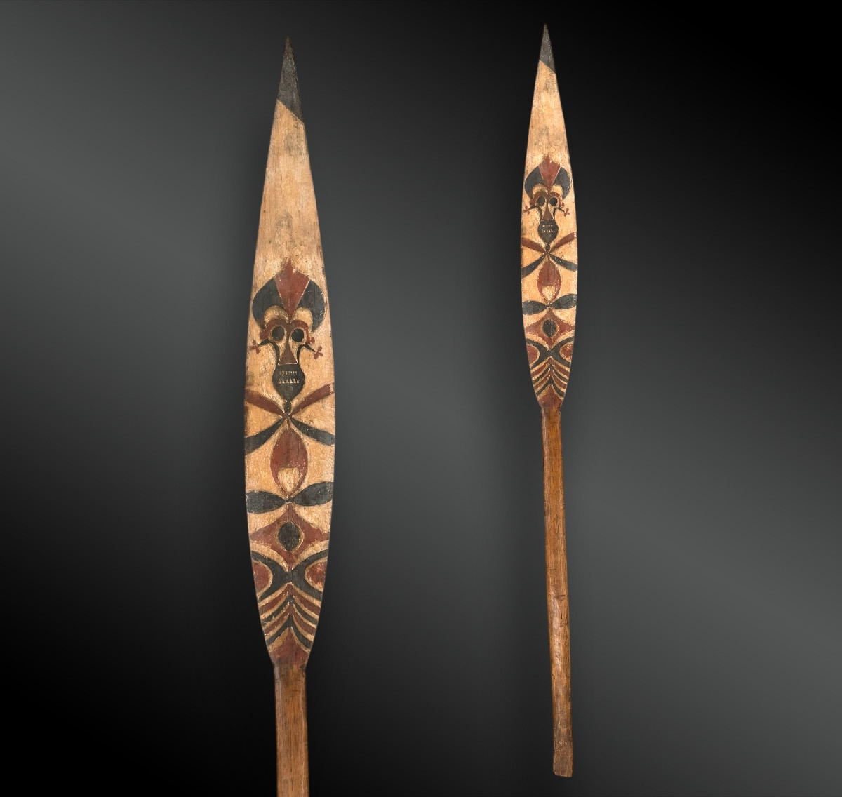 PAGAIE DE DANSE  Archipel des Îles Salomon. Île Buka. Nord Bougainville, Mélanésie