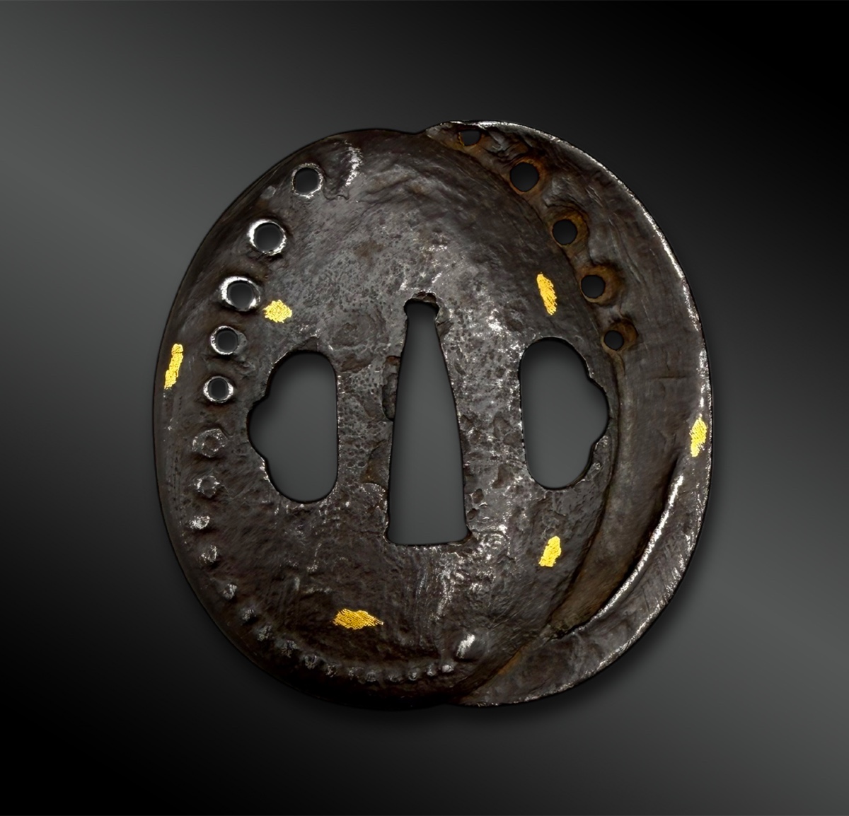 Tsuba Awabi - Japan - Edo Period (1603-1868)