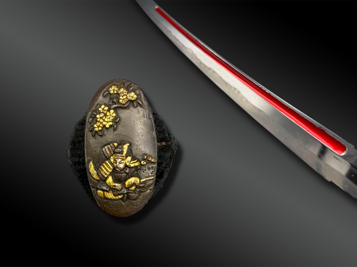 SABRE appelé Katana signé Yoshitsugu, avec certificat - Province Musashi, Japon - Février 1697-photo-2