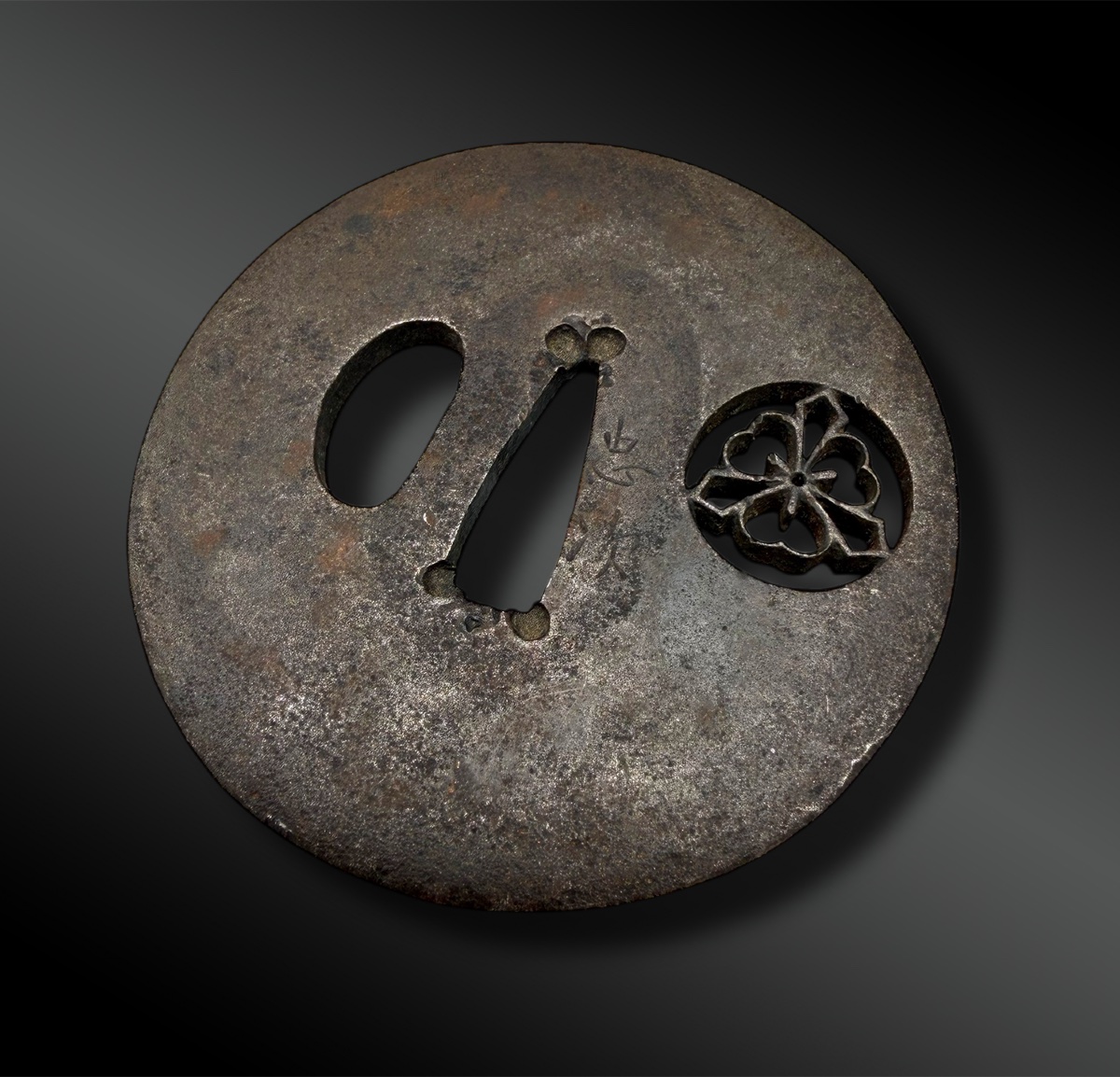 TSUBA shin no maru gata - Japon - Période Edo (1603-1868)-photo-2