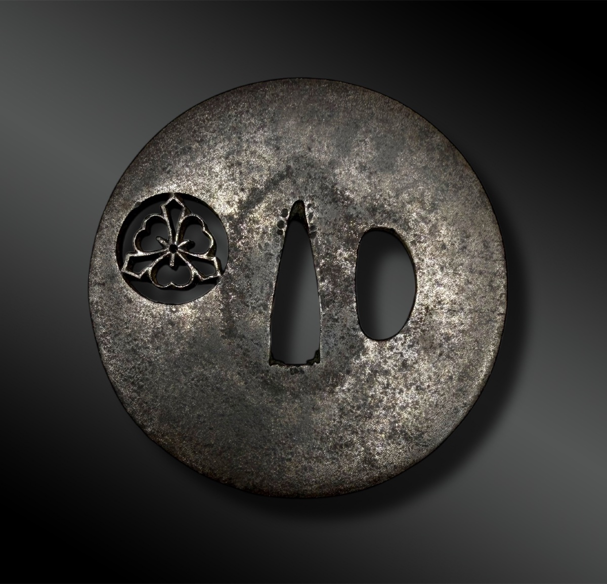 TSUBA shin no maru gata - Japon - Période Edo (1603-1868)-photo-3