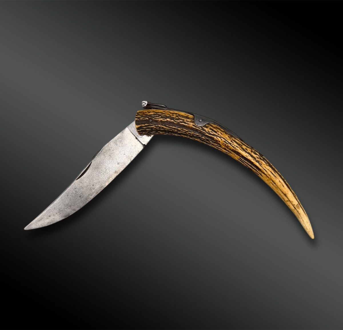 Folding Hunting Knife - France - 20th Century