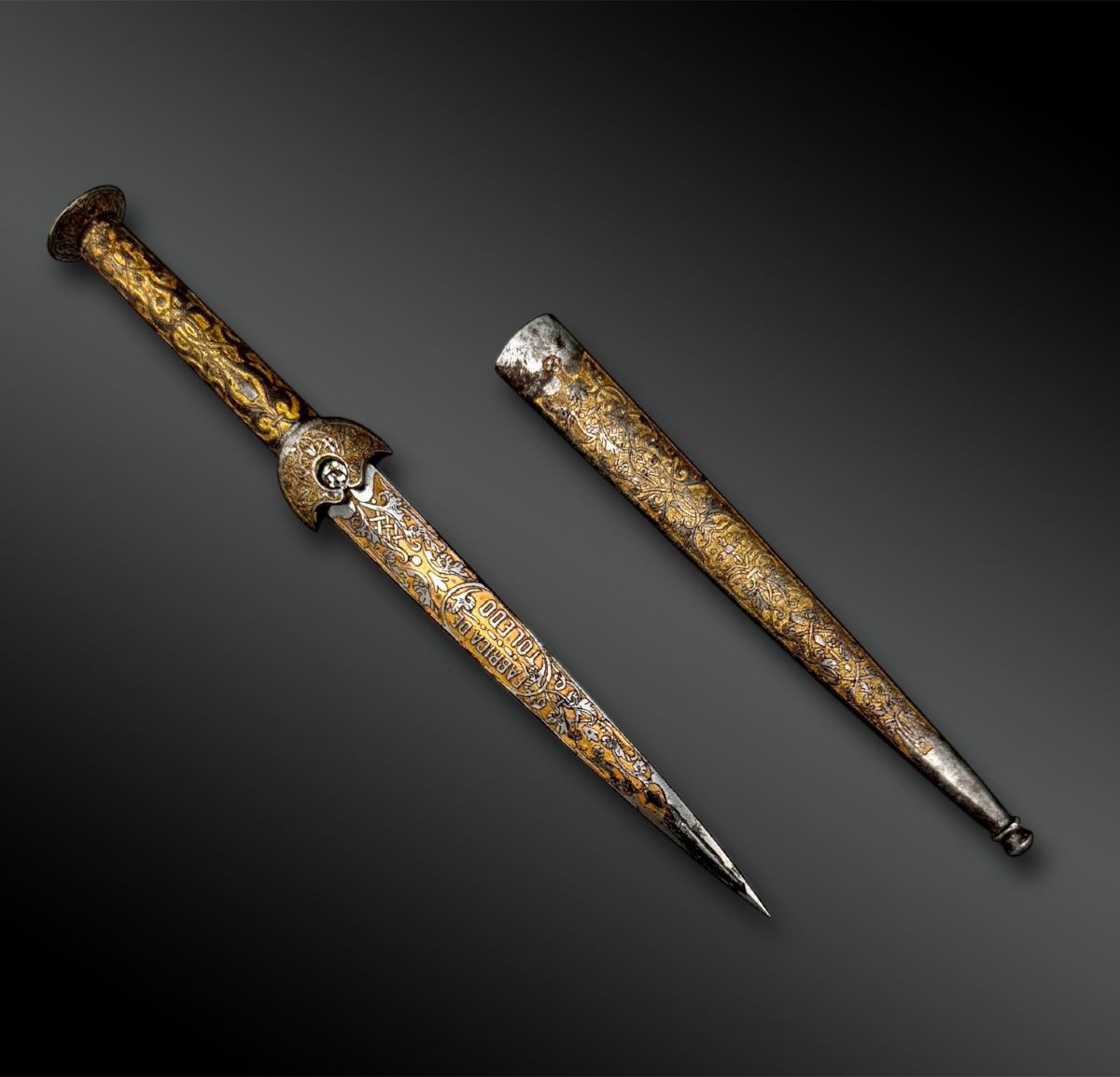 DAGUE - Tolède, Espagne - 1885