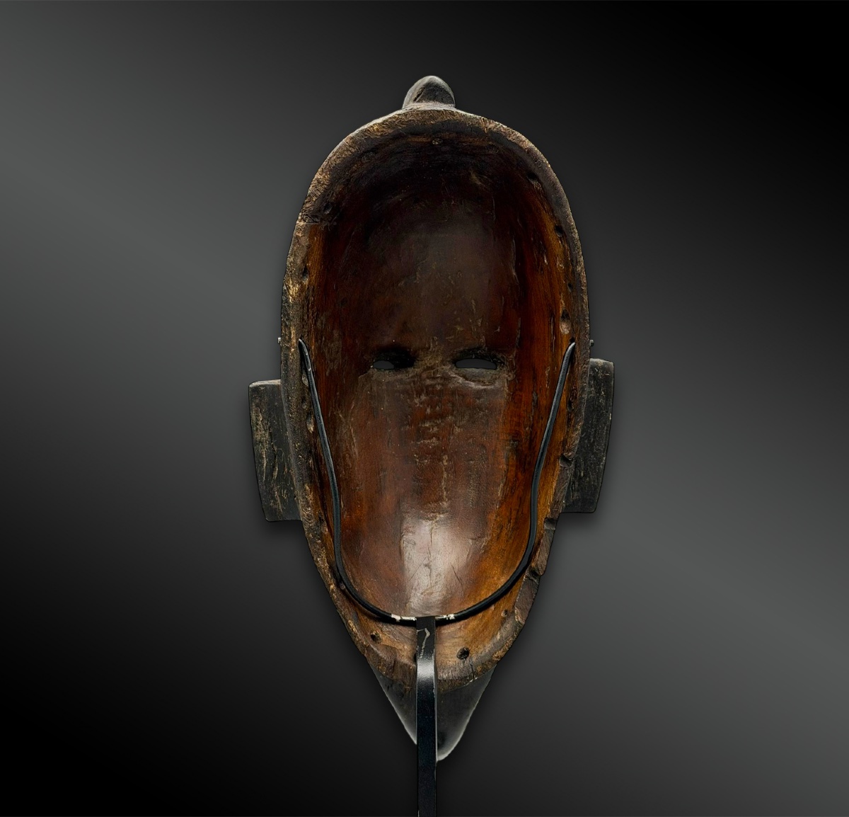 Antropo-zoomorphe Mask - Ivory Coast - First Half Of The 20th Century-photo-4