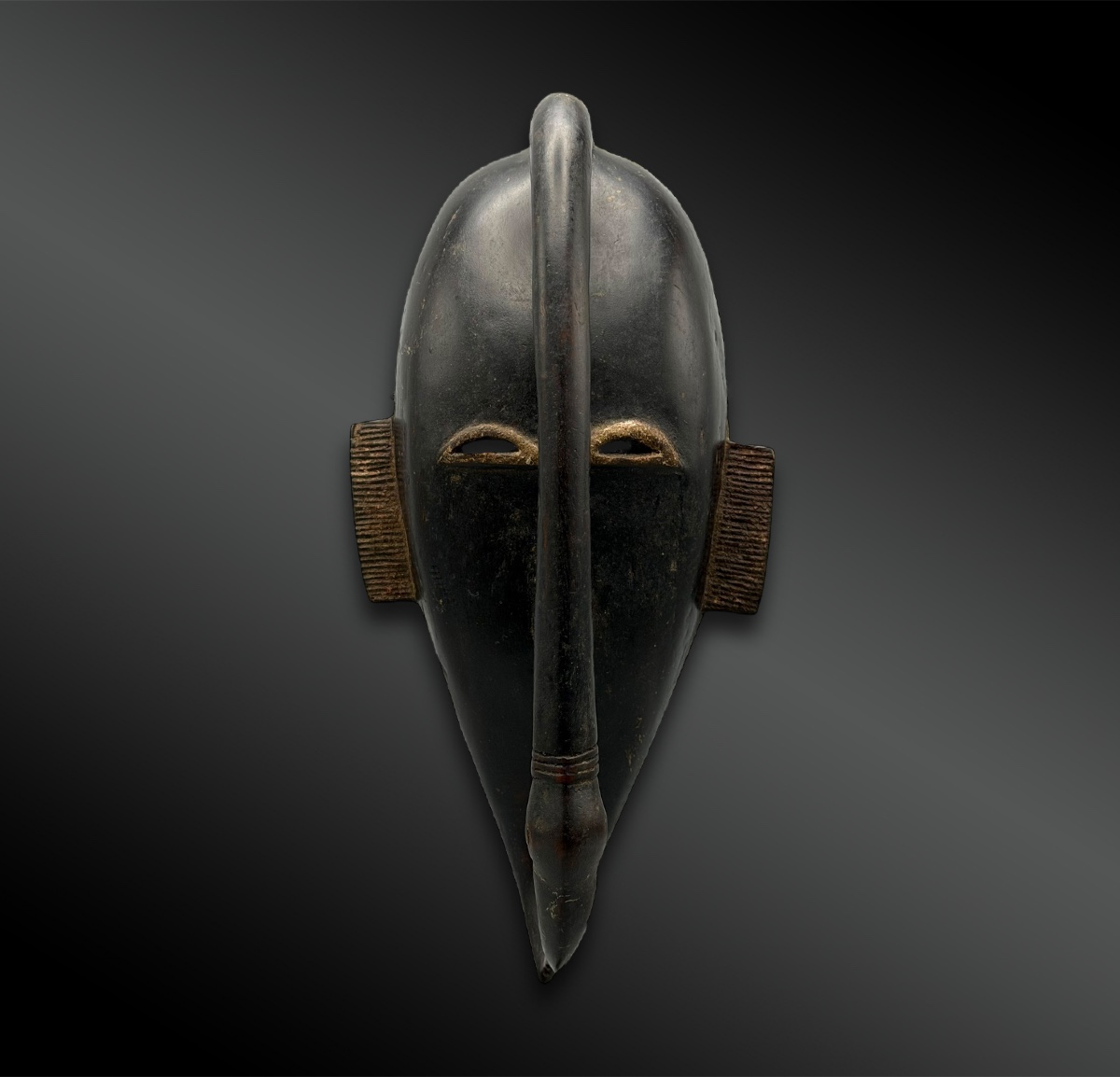 Antropo-zoomorphe Mask - Ivory Coast - First Half Of The 20th Century