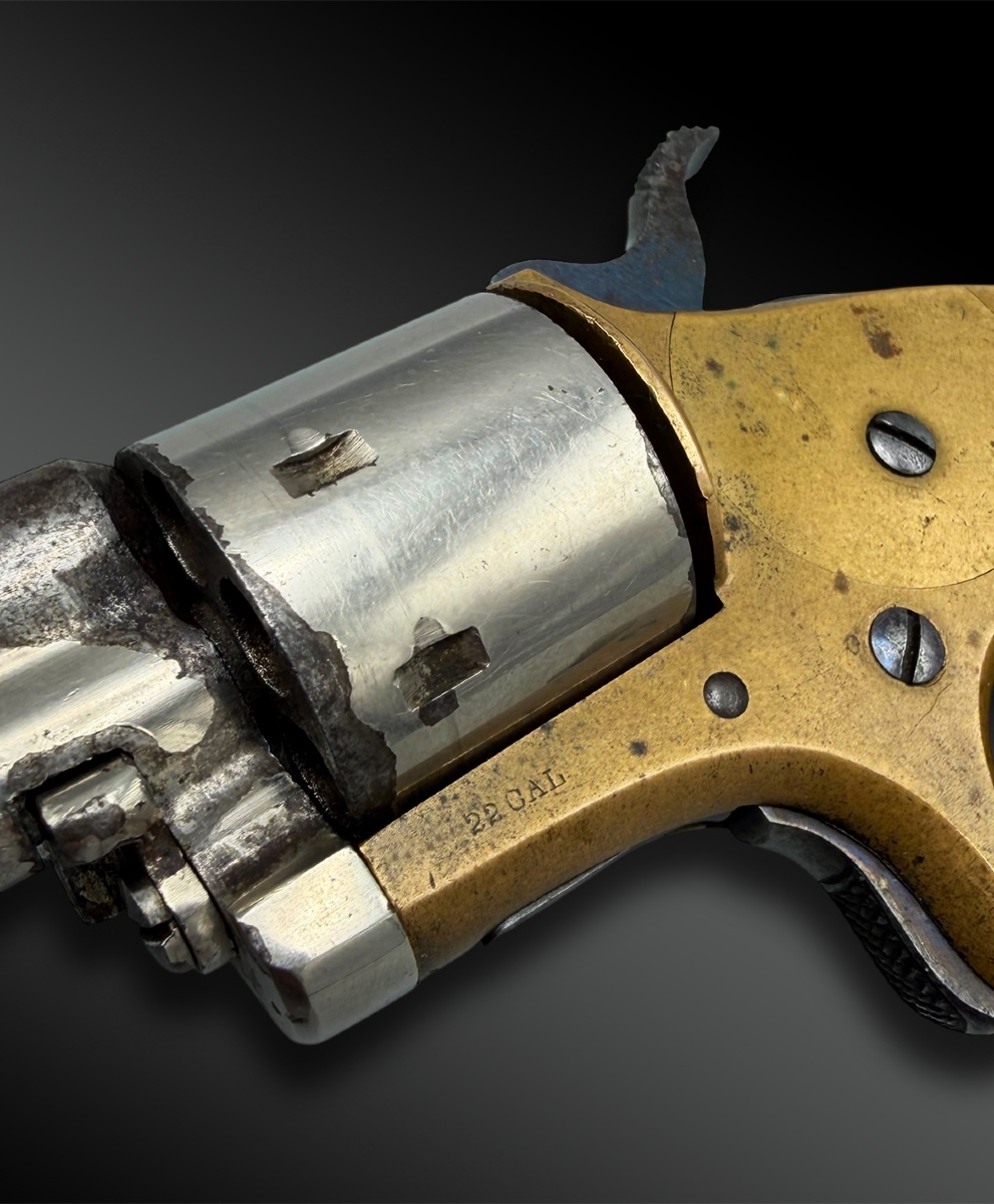 REVOLVER Colt Open Top, Cal.22 - Etats-Unis - 1875-photo-1