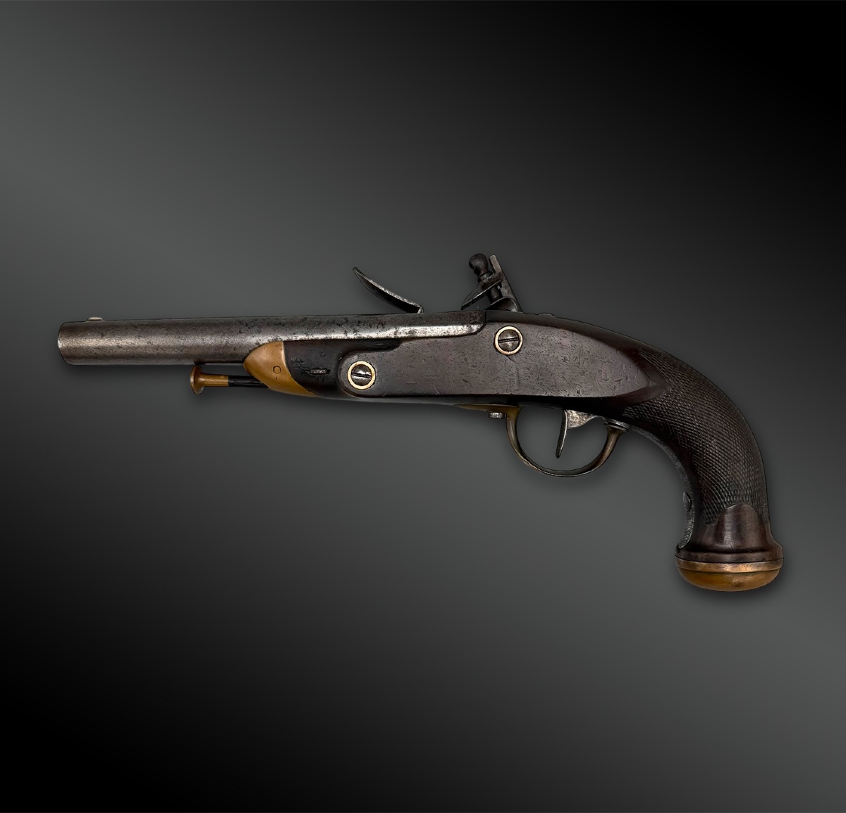 Cavalerie Pistol Model 1816 - France - Restoration Period-photo-2