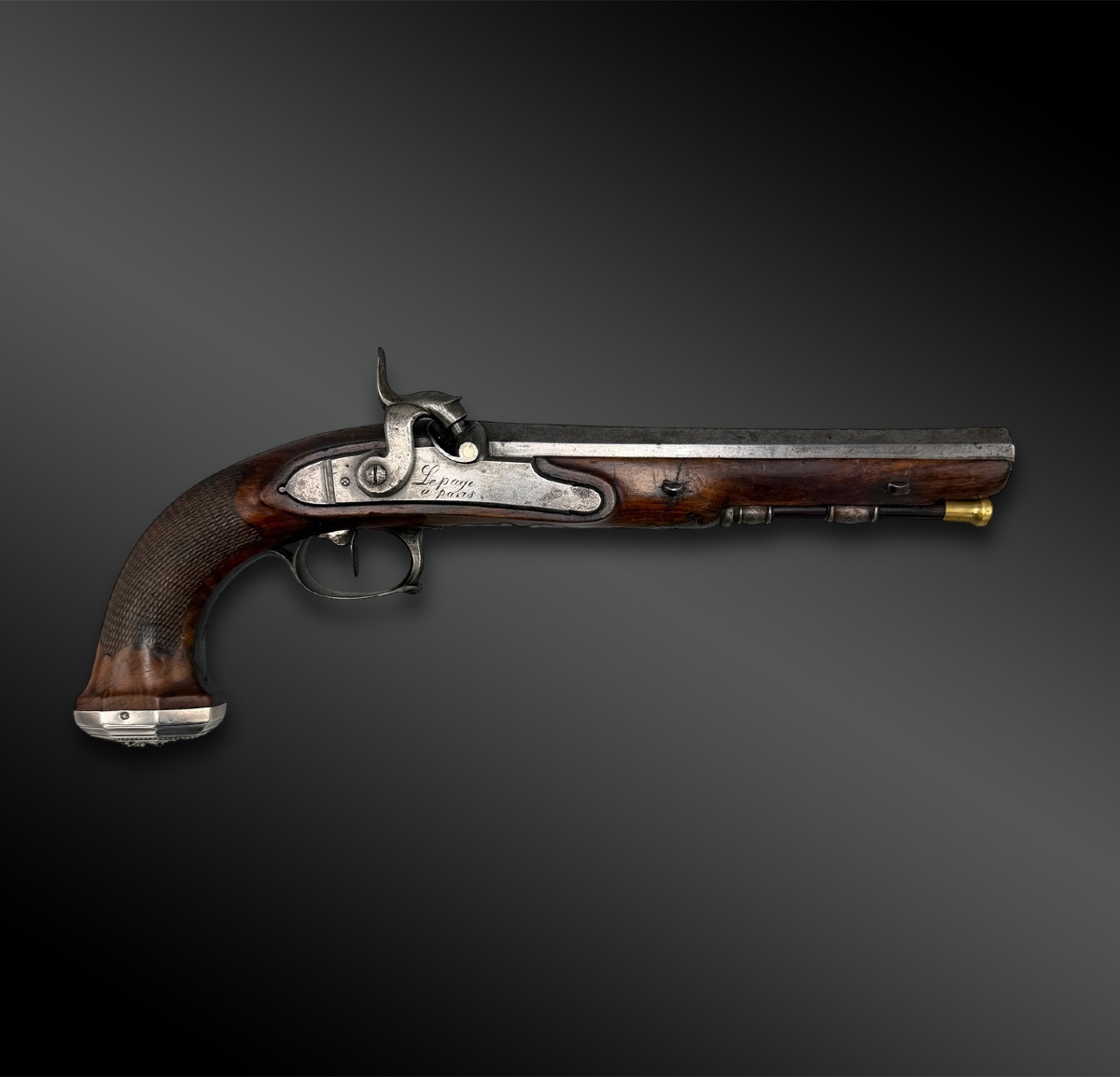 PISTOLET D’OFFCIER GENERAL, par LEPAGE Arquebusier de sa Majesté - France - 1er Empire