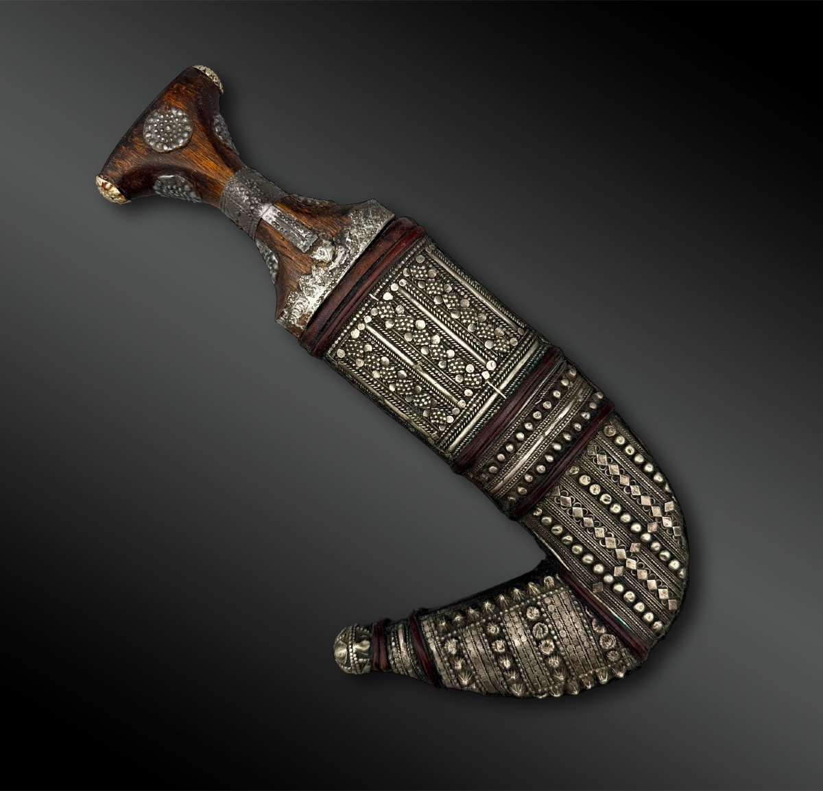 Knife Called Jambiya - Oman, Saudi Arabia - XXth Century-photo-3