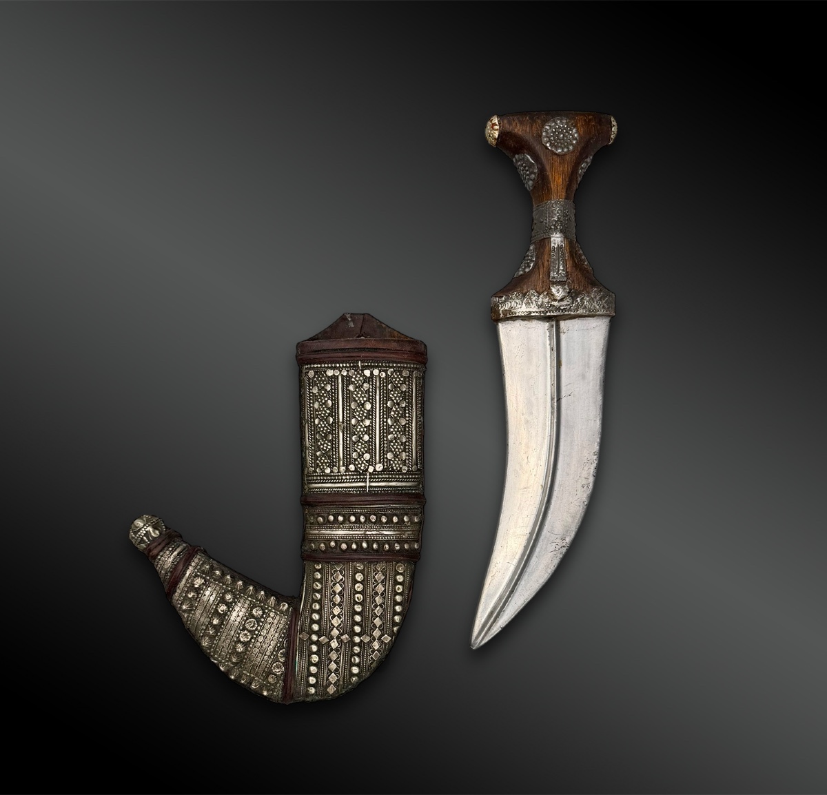 Knife Called Jambiya - Oman, Saudi Arabia - XXth Century