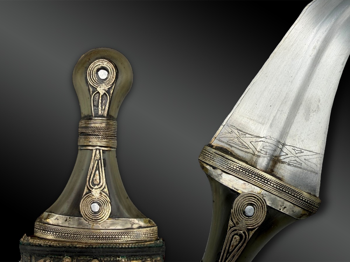 Knife Called Jambiya - Yemen - 20th Century-photo-2