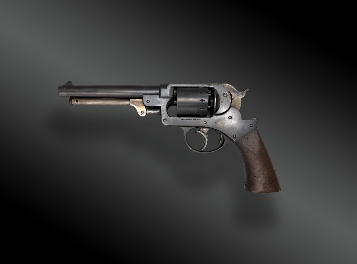 Revolver Starr Model 1858 Military United States, 19th Century Civil War Period-photo-2
