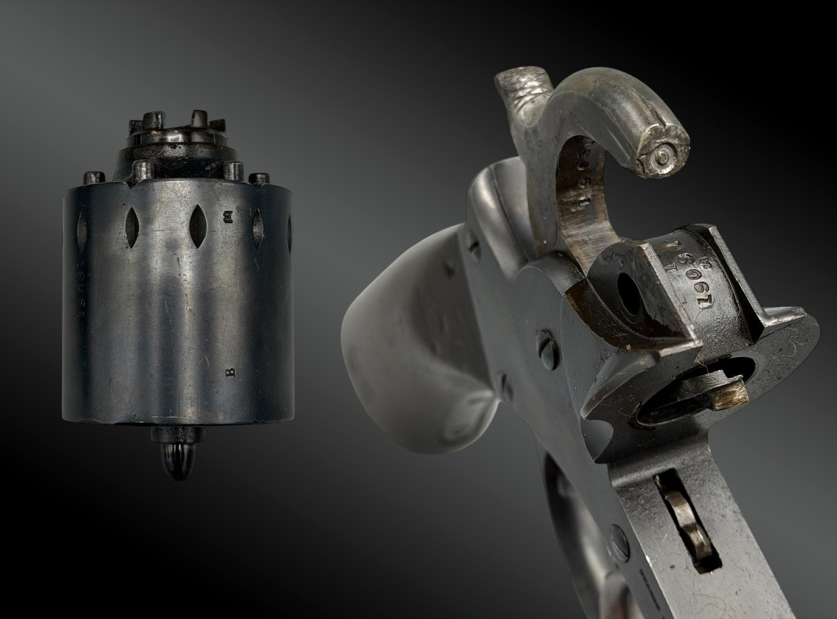 Revolver Starr Model 1858 Military United States, 19th Century Civil War Period-photo-2