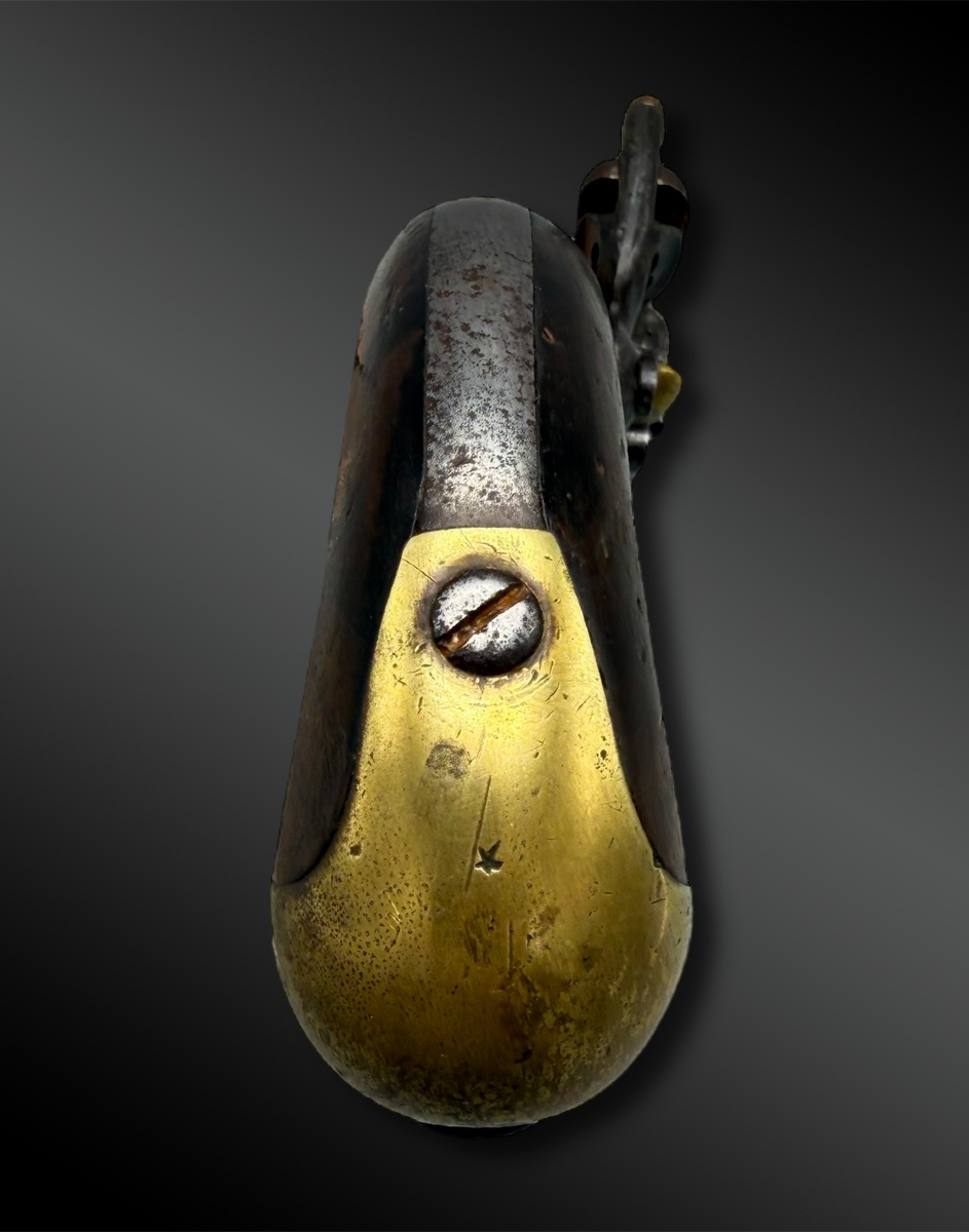 PISTOLET à silex modèle 1777, 2ème type - France -Période Louis XVI-photo-3
