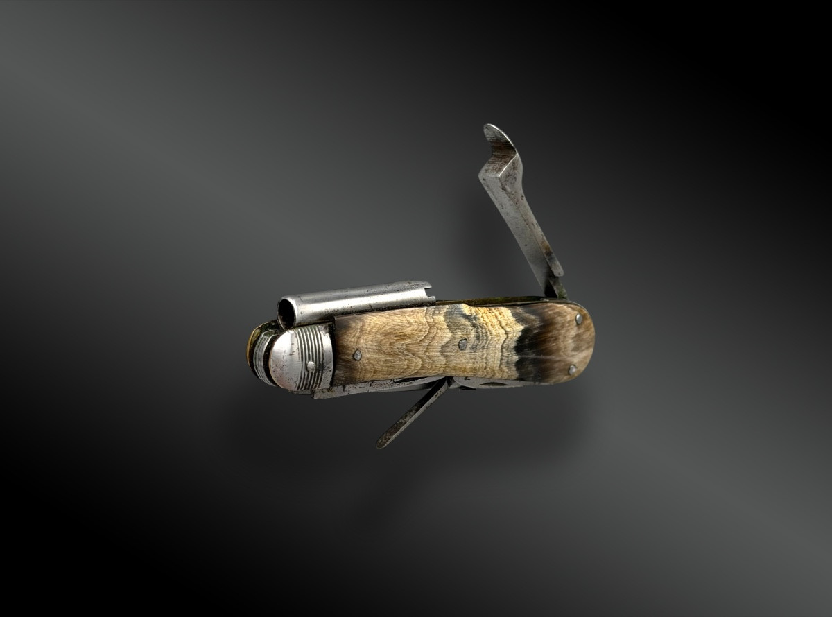 Pistolet Closing Knife, System Gun, Bté. Sgdg