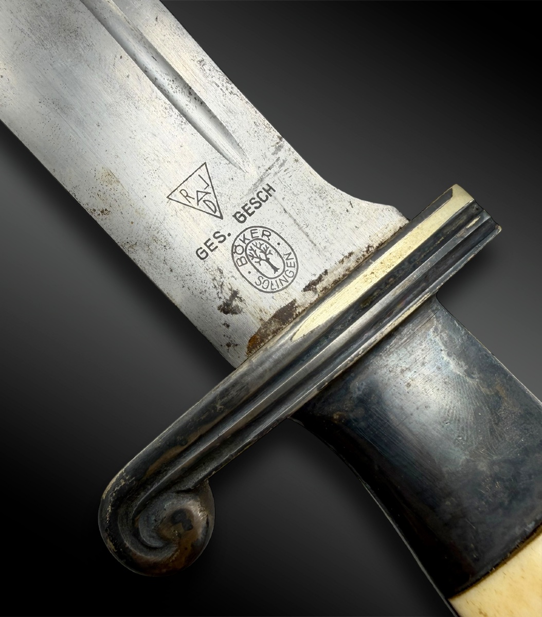 Labour Service Slaughter Knife, Known As The Rad-haumesser, 1934 Model - Germany - 1934-photo-3