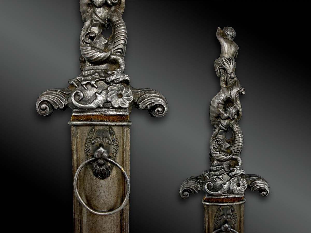 Romantic Dagger - Europe - XIXth Century-photo-3