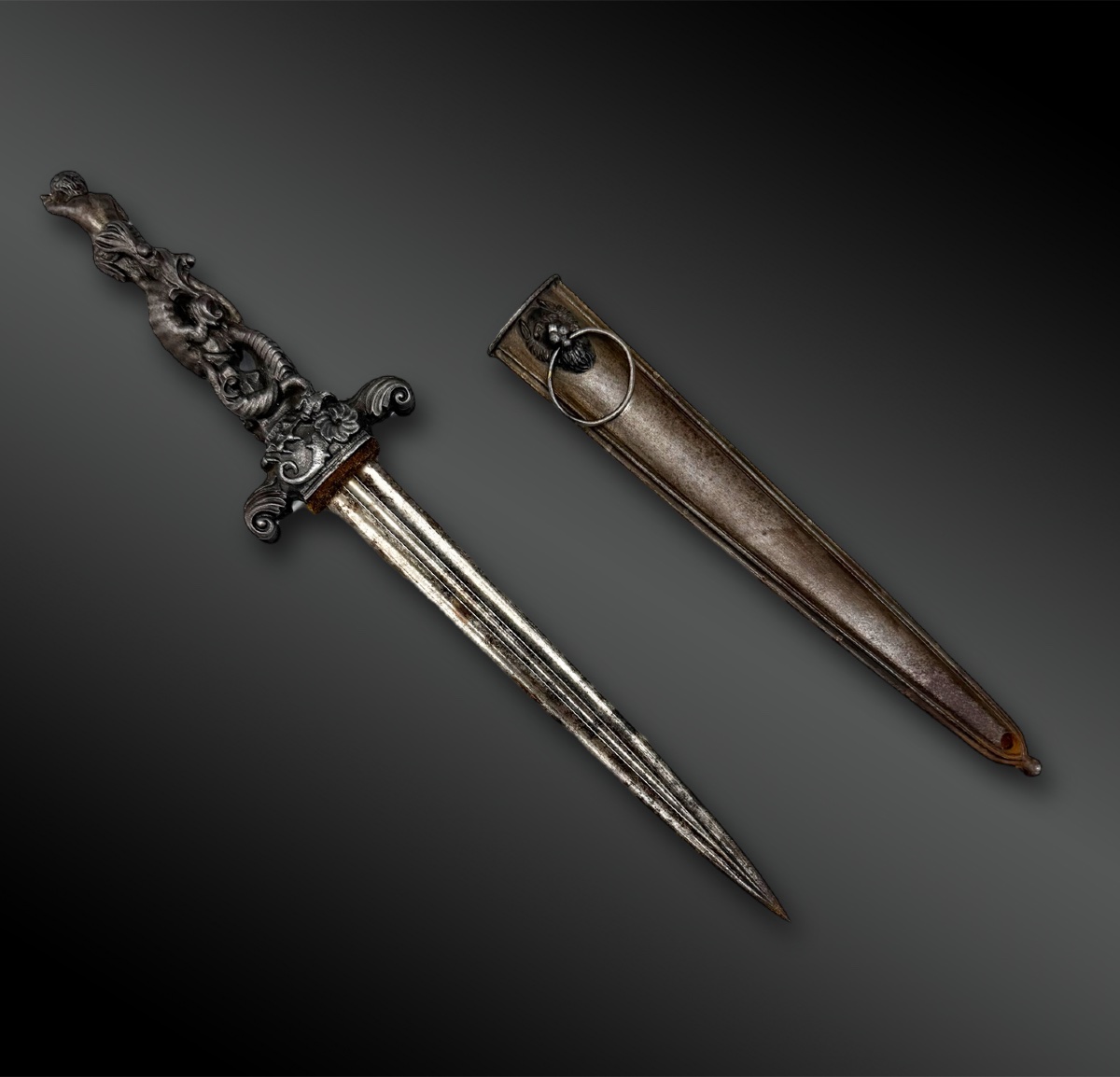 Romantic Dagger - Europe - XIXth Century-photo-1
